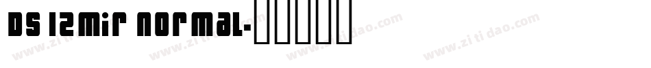DS Izmir Normal字体转换